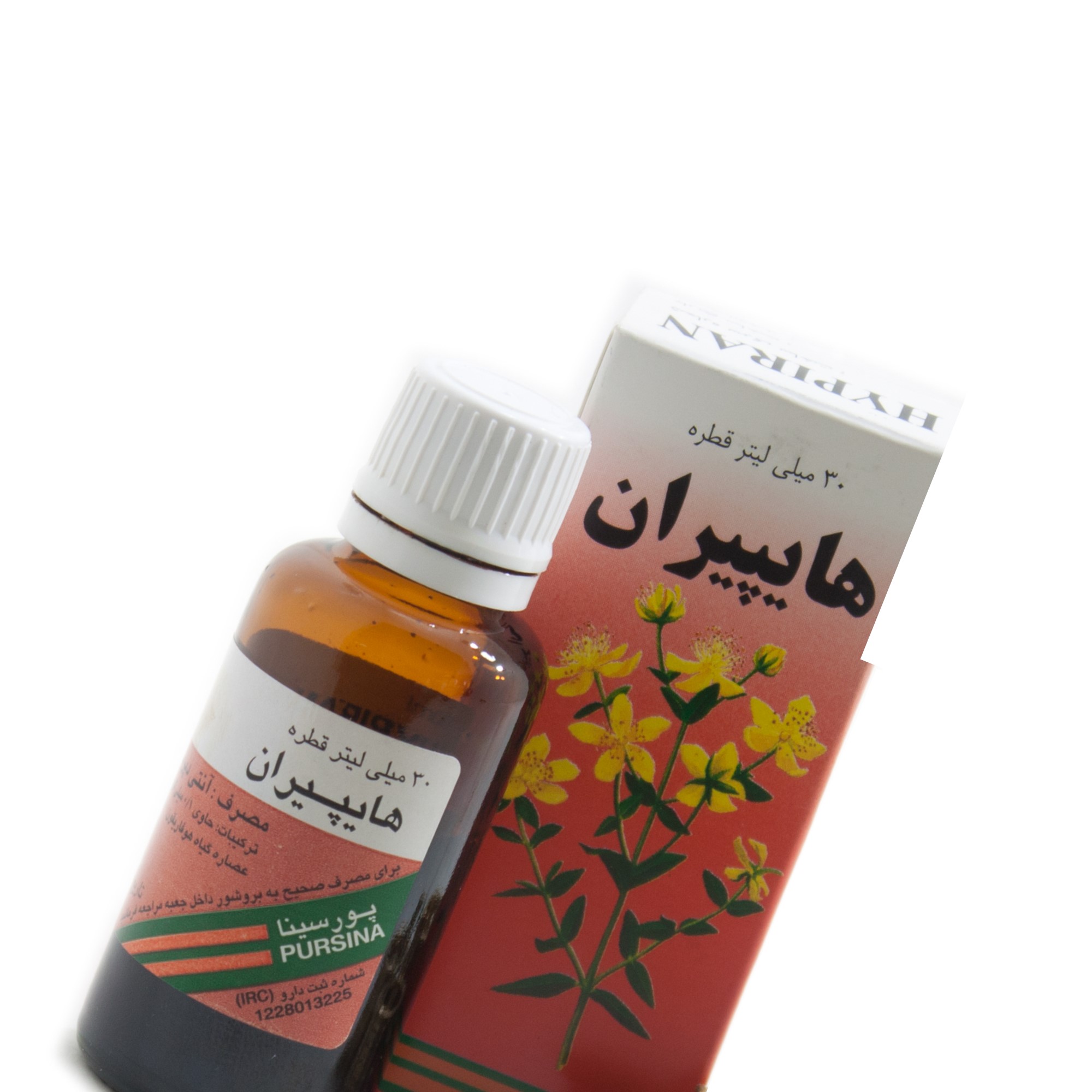 قطره گیاهی هایپیران 30 میلی لیتر پور سینا